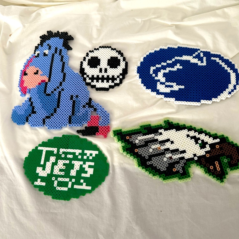 Handmade bead art